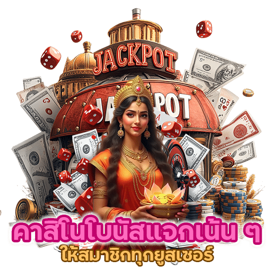 คาสิโนโบนัสแจกเน้น ๆ ให้สมาชิกทุกยูสเซอร์